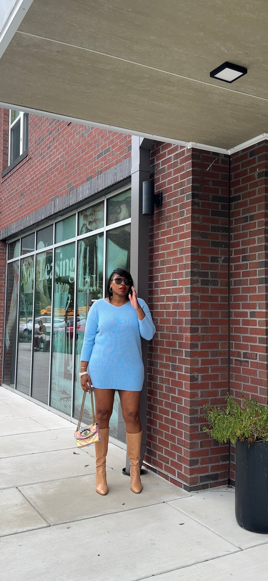 The Chilly Sweater Dress