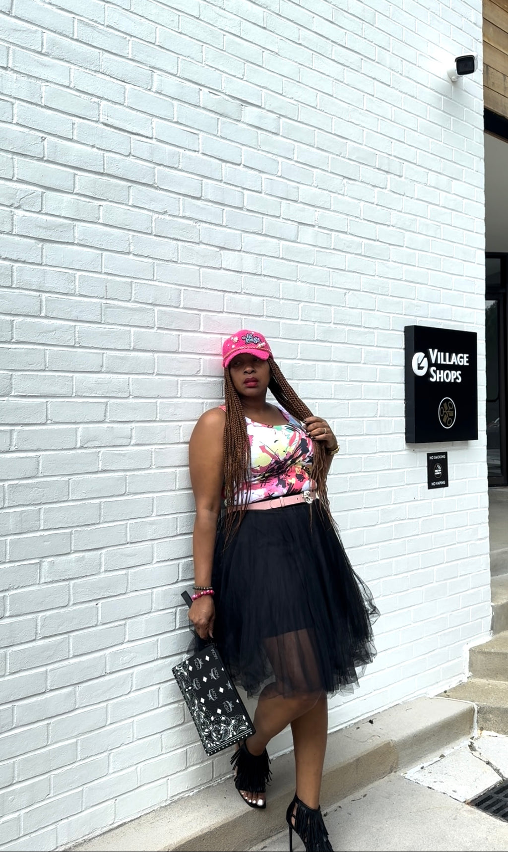 Streetstyle in Tulle Set