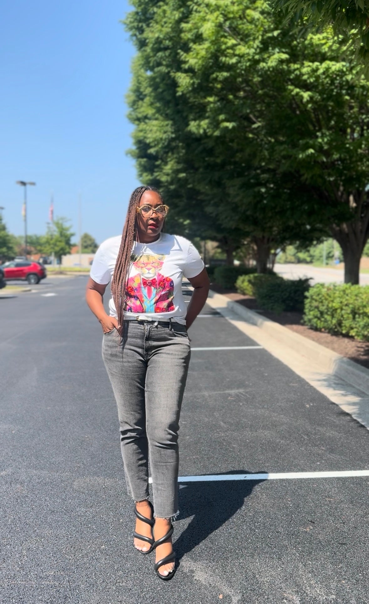 White Tiger Tee