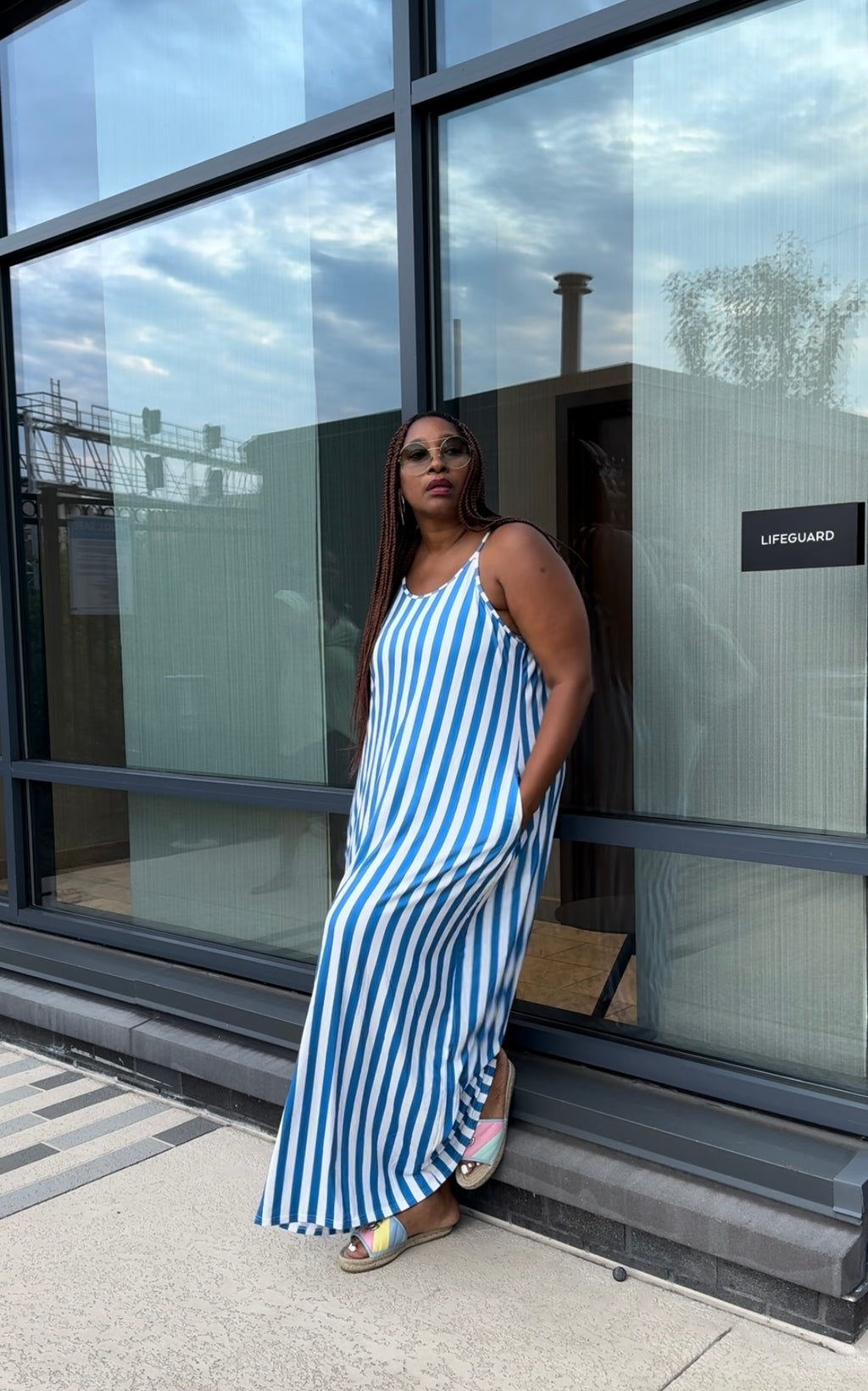 The Clean Lines Maxi Dress
