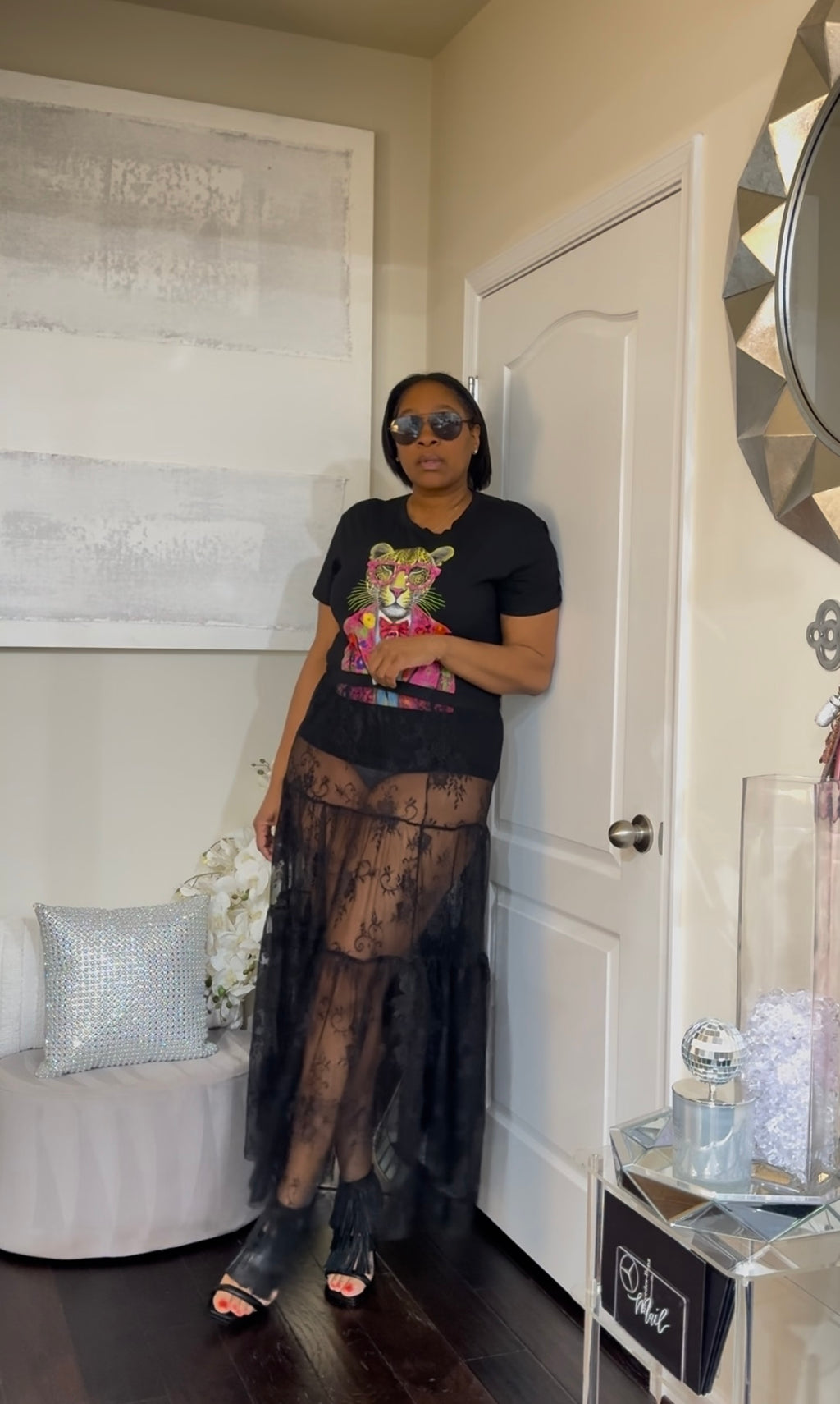 Lace Me With Love Skirt