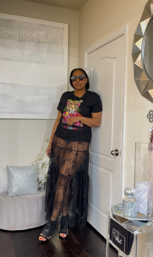 Lace Me With Love Skirt