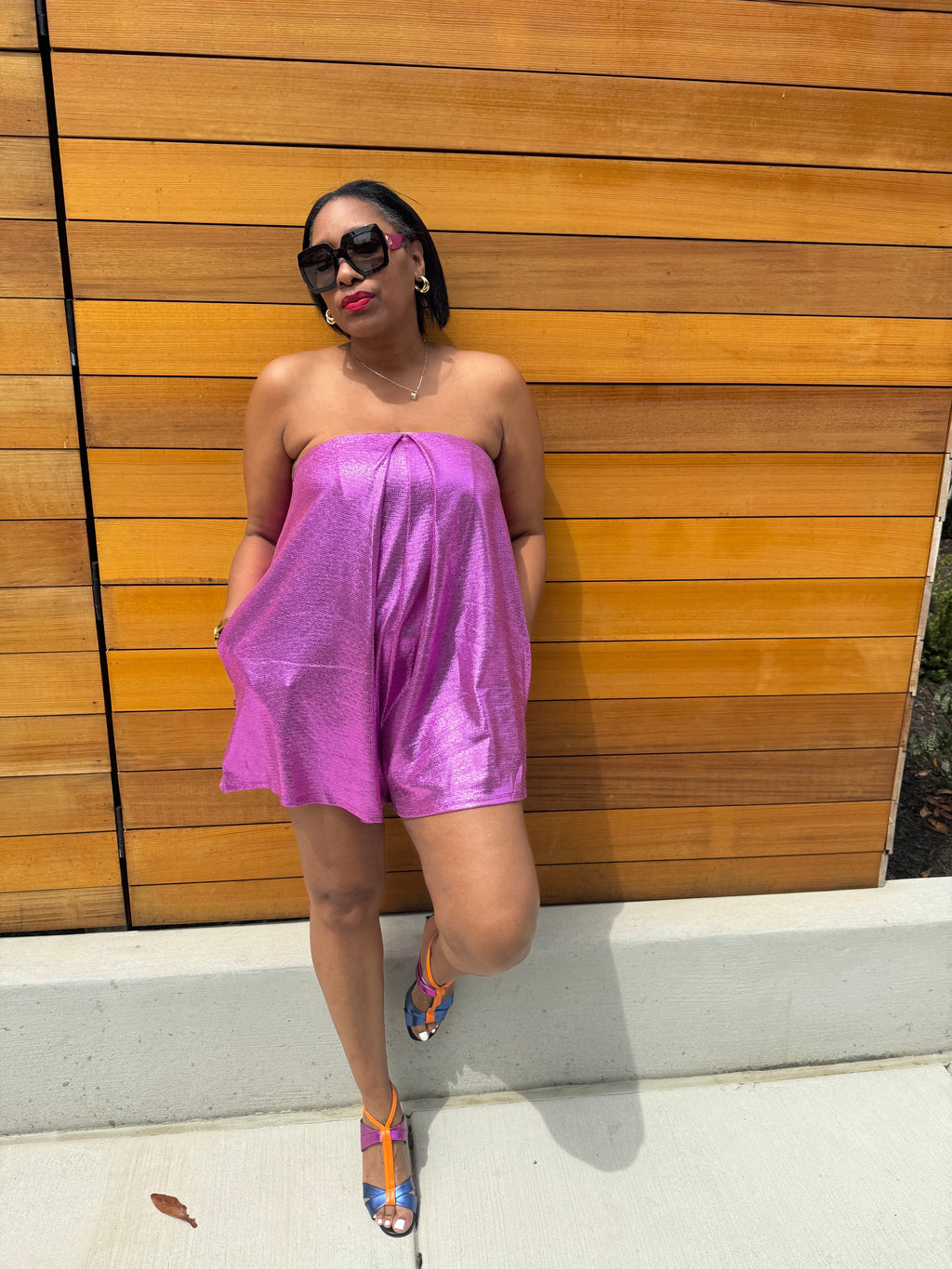 Sparkle on The Go Romper