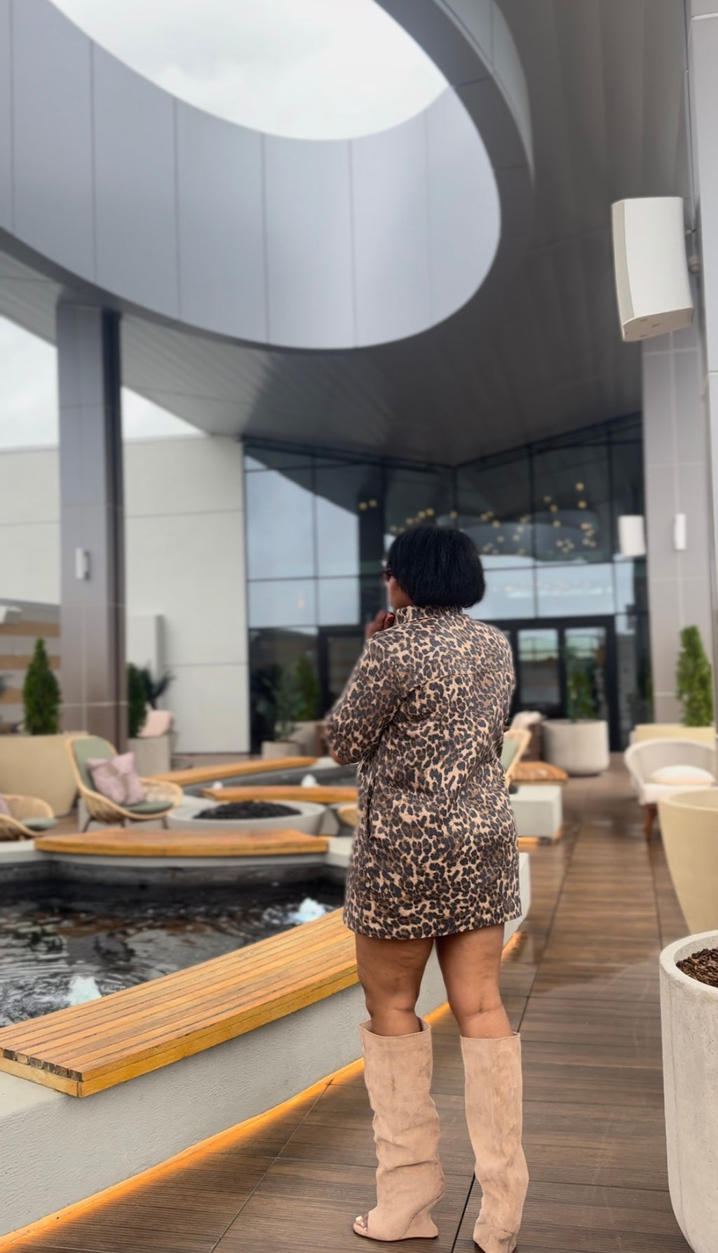 Leopard Mini Dress