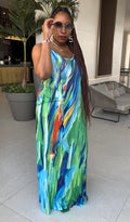 The Turquoise Vibes Dress