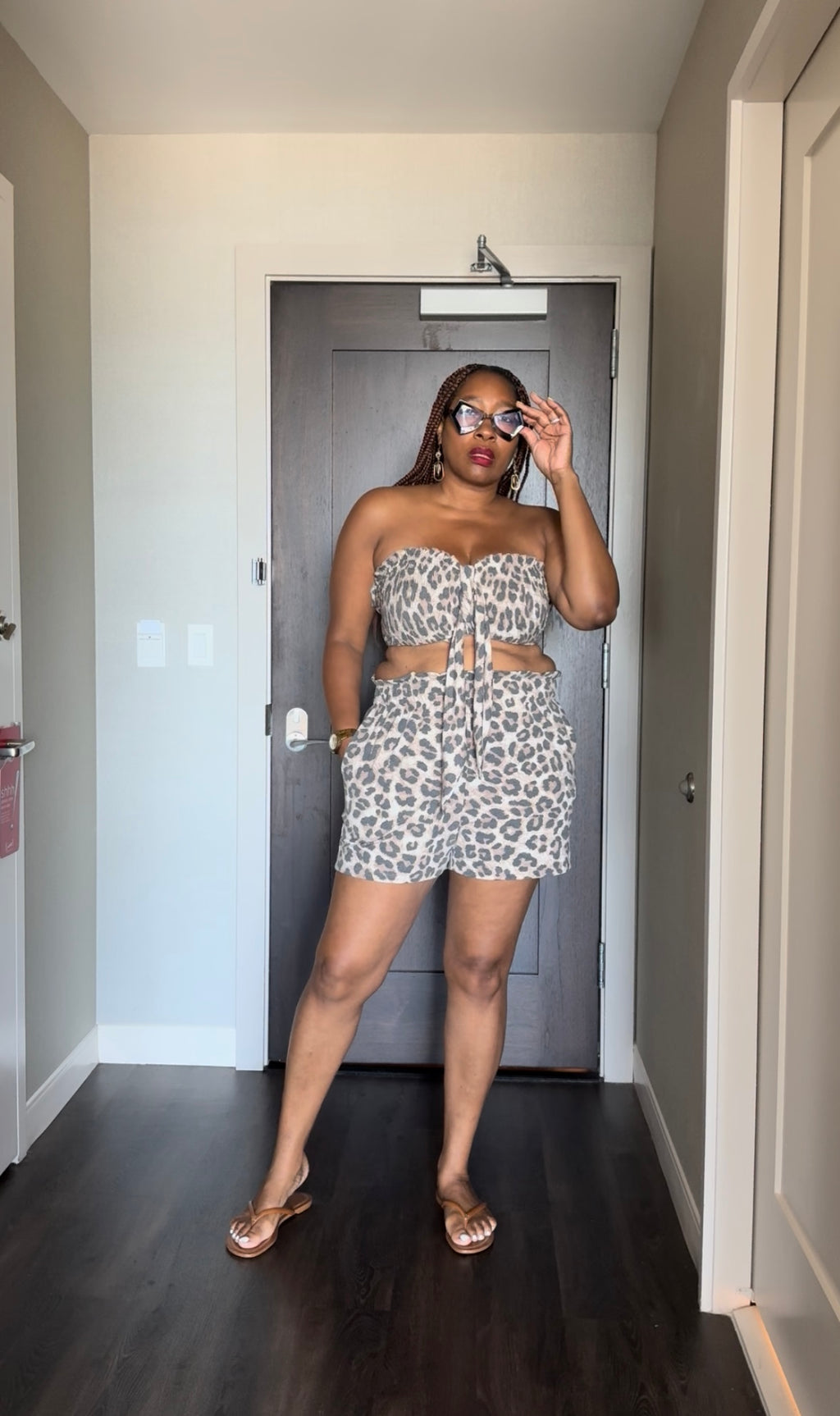 The Casual In Leopard 3 Piece Set